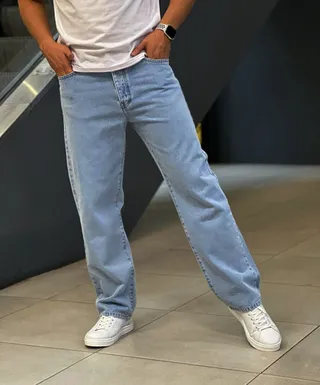 شلوار بگ یخی بدون زاپ مردانه-پارچه اعلا دوخت صنعتی کد ykhi67859