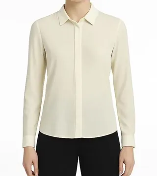 شومیز یقه شکاری