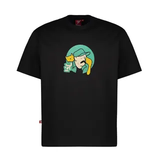 تیشرت گربه یار مشکی