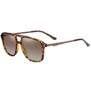 عینک آفتابی مدل TR3301C41-P44 Polarized Leopard Metal