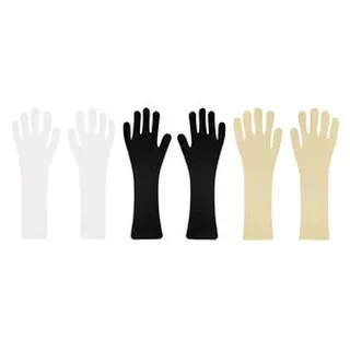 دستکش ساق بلند زنانه مدل نخی کد 1334 بسته سه عددی