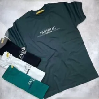 تیشرت مردانه یقه گرد FASHION
