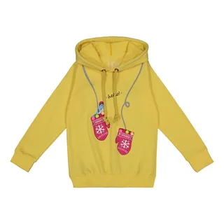هودی دخترانه سون پون مدل 1234 رنگ زرد