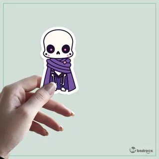 استیکر و برچسب Cute Skeleton