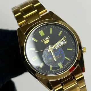 ساعت مچی مردانه دو تقویم سیکو 5 موتور ژاپن SEIKO 5