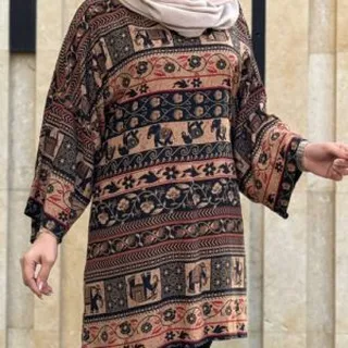 تونیک سایزبزرگ فیل طرح اندونزی 1159