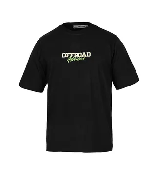 تیشرت Offroad یقه گرد مردانه مشکی طرح دار