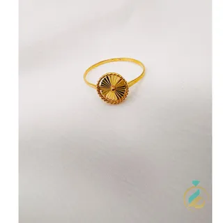 انگشتر طلا تراشه یکتاخواه