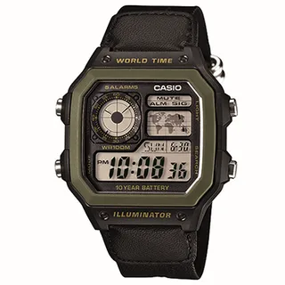 ساعت دیجیتال کاسیو مدل AE-1200WHB-1BVDF