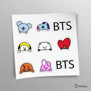 پک استیکر  BT21.S