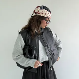 وست چرم 2 جیب کد 200863