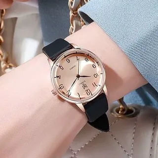 ساعت مچی زنانه ایکس میل XIMILI شرکتی بند پیو مشکی کد9554