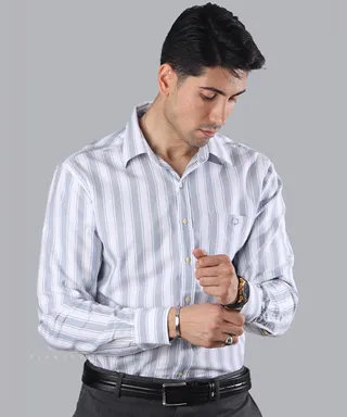 پیراهن آستین بلند مردانه مجلسی 0994