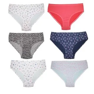 شورت زنانه چیندکا مدل نخی کد 1001 مجموعه 6 عددی