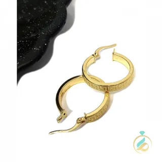 گوشواره حلقه‌ای ورساچ زیبا