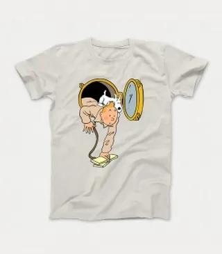 تیشرت TinTin طرح پنجره