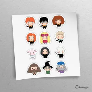 پک استیکر  Harry potter chibi 2