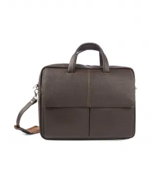 کیف اداری چرم طبیعی مردانه بیسراک مدل Diba