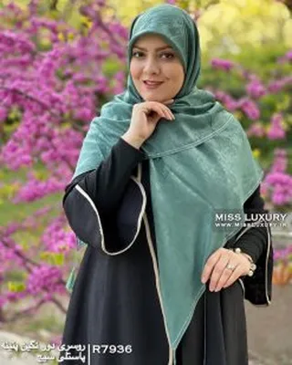 روسری مجلسی نخی پتینه R7936