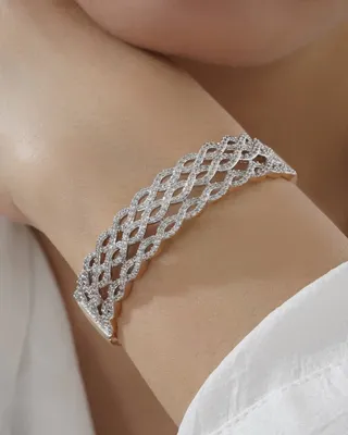 دستبند النگویی سه رج برند ژوپینگ