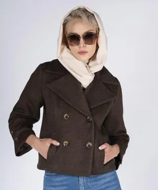 پالتو کوتاه زنانه توليكا كد 72510
