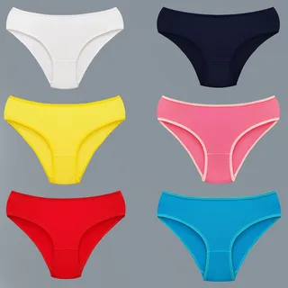 شورت زنانه ماییلدا مدل پنبه ای کد 4830-6 بسته 6 عد...