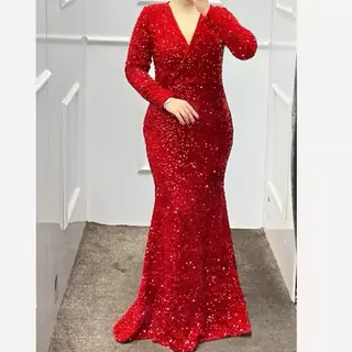 ماکسی مجلسی مخمل پولکی 36 تا 52 پیراهن بلند مجلسی لباس مجلسی پوشیده و بلند