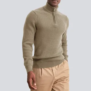 پلیور یقه ایستاده مردانه مدل 831620675 طرح ترندیول