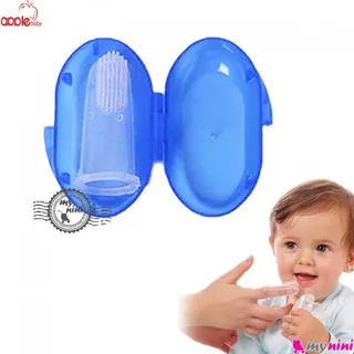 مسواک انگشتی نوزاد قاب دار مارک اپل بی بی...