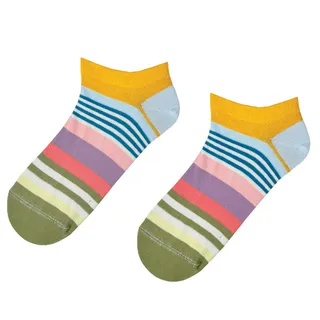 جوراب زنانه ال سون مدل رنگین کمانی کد PH875.2