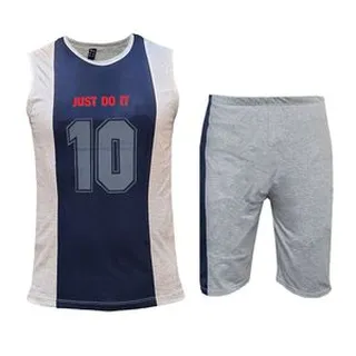 ست تاپ و شلوارک مردانه طرح JUST DO IT کد 1040