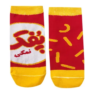 جوراب ساق کوتاه پسرانه تن پوش هنگامه مدل پفک نمکی ...