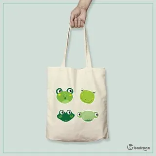 کیف خرید کتان frog