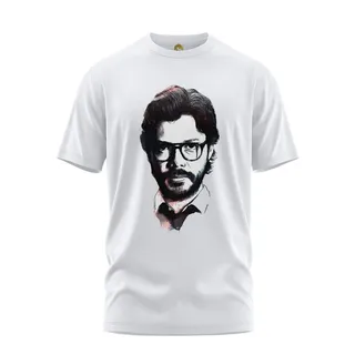 تی شرت آستین کوتاه مردانه هومرو مدل TW347 طرح Mone...