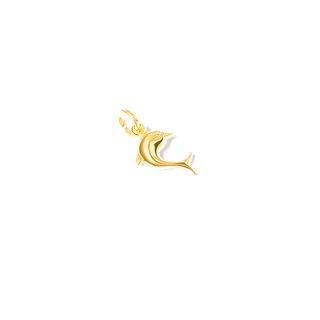 آویز طلا دلفین