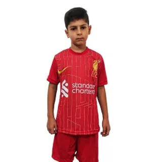 پیراهن وشورت اول لیورپول نام صلاح Liverpool Home 2024-25 Kit