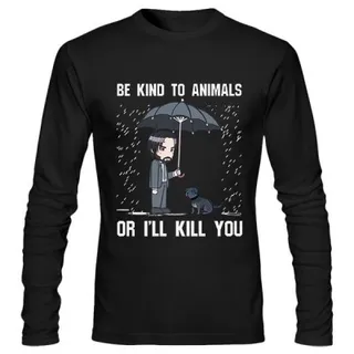 تیشرت آستین بلند John Wick Be Kind to Animals