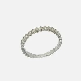 انگشتر نقره زنانه مدل جواهری کد 8888