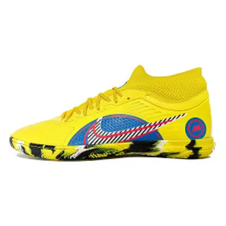 کفش فوتسال نایک مرکوریال ساق دار طرح اصلی Nike Mercurial Suoerfly Yellow Blue