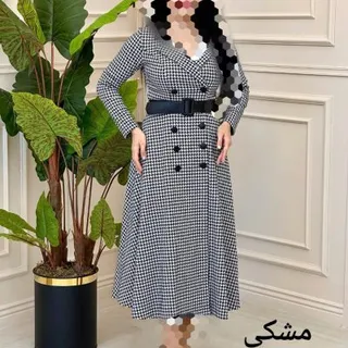 پیراهن پیچازی پاییزه مجلسی زنانه