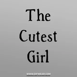 تیشرت The Cutest Girl