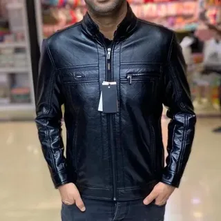 کاپشن چرم ضخیم داخل مخمل با کیفیت عالی 