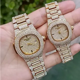 ساعت مچی پتک فیلیپ patek philiip  فول نگین مردانه و زنانه