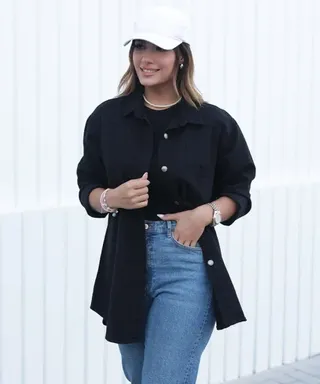 شومیز کتان زاپدار A31339