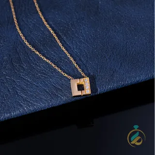 گردنبند مینیمال طلای فیدار