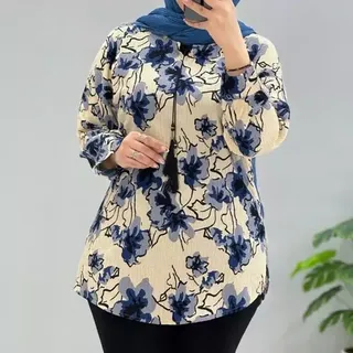 شومیز  زنانه یقه بندی جنس کاملس درجه یک 