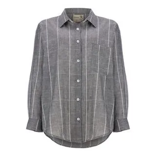 مانتو زنانه السانا مدل ایلایدا کد 220602 رنگ زغالی