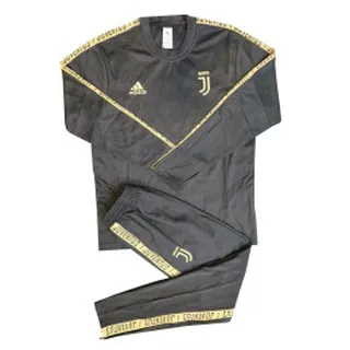 ست گرمکن شلوار یوونتوس Juventus Training Suit Black