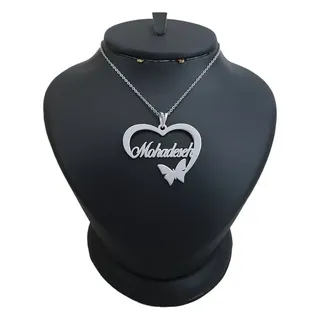 گردنبند نقره زنانهترمه 1 طرح محدثه کد mas 00601