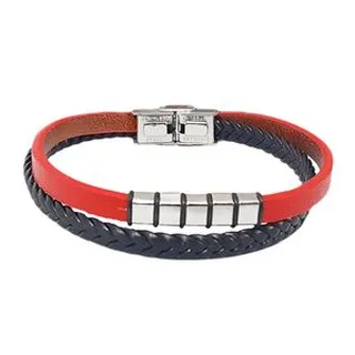 دستبند زنانه مدل استلا چرم طبیعی کد 8888